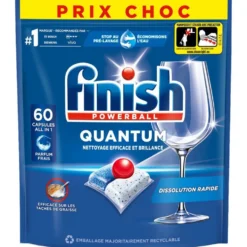 Tablette lave-vaisselle Finish Powerball Quantum 60 capsules