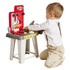 Établi bricolage enfant avec 19 accessoires