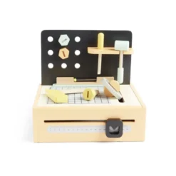 Établi en bois avec accessoires L30cm