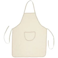 Tablier de cuisine avec poche devant, 3 coloris