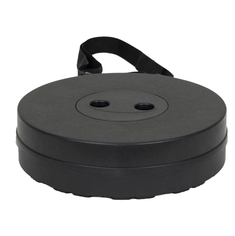 Tabouret camping pliable rond avec sangle de transport Ø25xH45cm