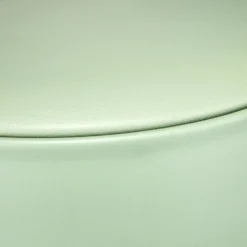 Tabouret rond Spiro pieds fins plastique vert Ø33xH46cm