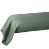 Taie de traversin 85x185cm 100% coton vert