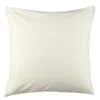 Taie d'oreiller carré beige
