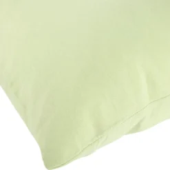 Taie d'oreiller carrée 63x63cm polyester uni (3 modèles)