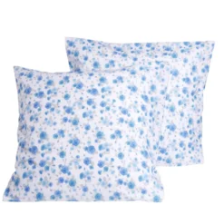 Taies d'oreiller 63x63cm ou 50x70cm x2 pièces (plusieurs modèles)