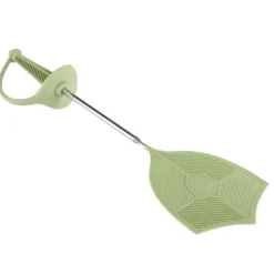Tapette à mouches télescopique L89cm (2 modèles jaune ou vert)