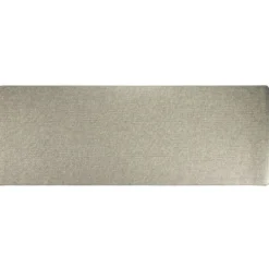 Tapis de cuisine tissu bouclette marron 44x120cm