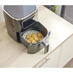 Tapis de cuisson en silicone Ø20cm spécial friteuse sans huile et four