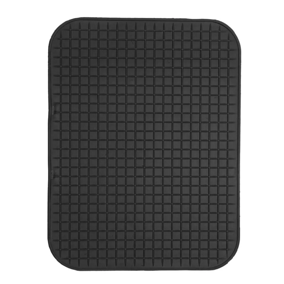 Tapis de voiture x4 plastique noir