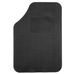 Tapis de voiture x4 plastique noir