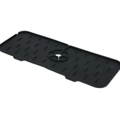 Tapis en silicone pour contour de robinet - L.36xl.14cm