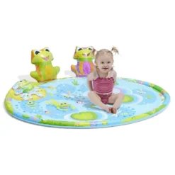 Tapis gonflable avec jets d'eau enfant