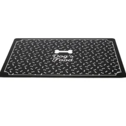 Tapis repose gamelle animaux Dog's Food plastique 32x43cm