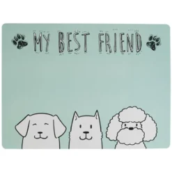 Tapis repose gamelle 32x43cm (2 modèles)