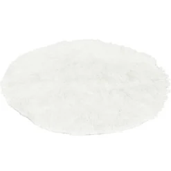 Tapis rond fausse fourrure Ø60cm