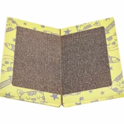 Tapis sortie de litière et griffoir pliable 36x42cm