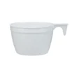 Tasse cappuccino plastique x12 blanc Ø8,5xH5,5cm
