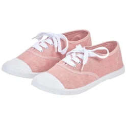 Tennis en toile rose T37