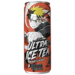Thé glacé Ultra Ice Tea goût pêche Naruto 330ml