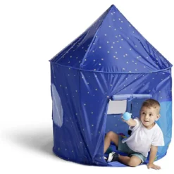 Tipi astronomie cosmos avec 4 accessoires scratch Ø103xH135cm