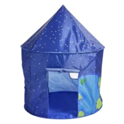 Tipi astronomie cosmos avec 4 accessoires scratch Ø103xH135cm