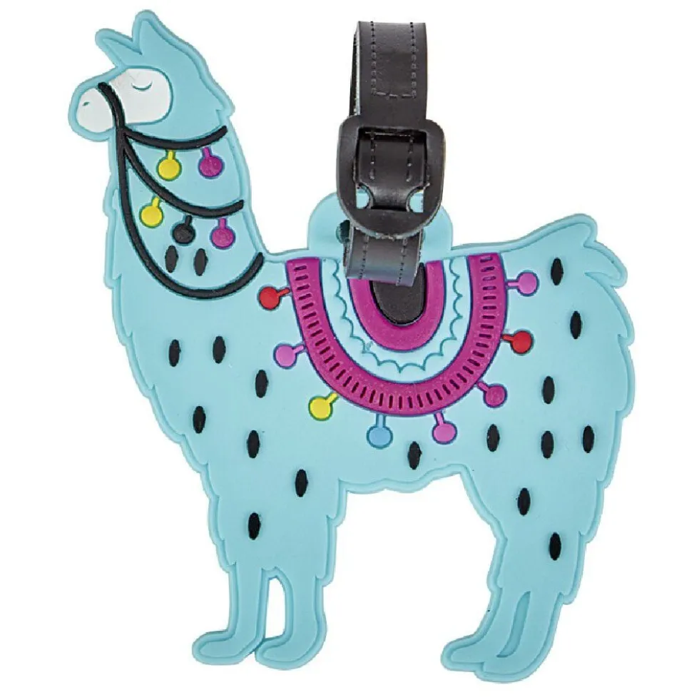 Étiquette de bagage fun (plusieurs modèles)