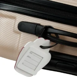 Étiquette de bagage fun (plusieurs modèles)