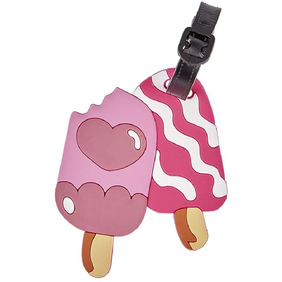 Étiquette de bagage fun (plusieurs modèles)
