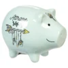 Tirelire cochon bleu attrape rêves