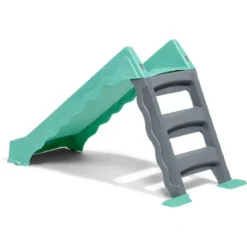 Toboggan enfant 3 marches vert 126x59xH71cm