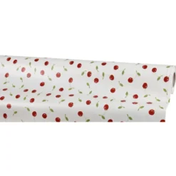 Toile cirée au mètre imprimé cerises