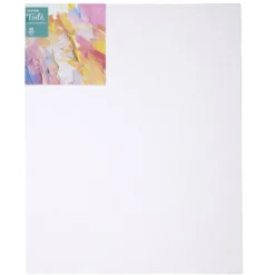 Toile à peindre carton blanc 40x50cm
