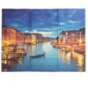 Toile triptyque imprimé Venise 80x60cm