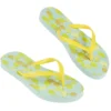 Tong pour femme motif citron taille 40/41
