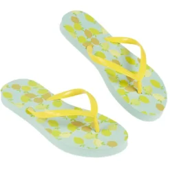 Tong pour femme motif citron taille 40/41