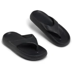 Tongs caoutchouc noir 40/41