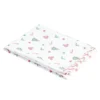 Torchon Disney Mickey rectangulaire blanc et rouge 50x70cm