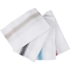 Torchon en coton blanc x4 40x60cm