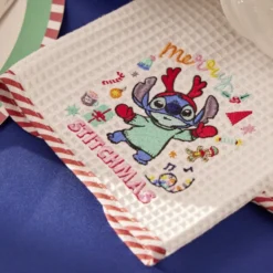 Torchon x2 Disney Stitch 34x53cm