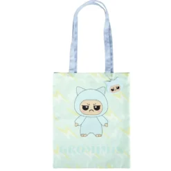 Tote bag Gromimis oreilles de chat bleu 35x42cm