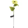 Tournesol pic solaire LED blanc chaud H70cm