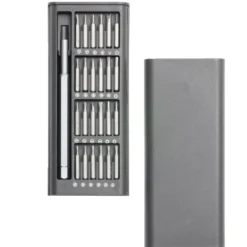 Tournevis pour smartphone avec 24 embouts en acier