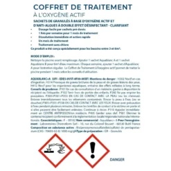 Traitement à l'oxygène actif pour piscine hors-sol 3-6m3
