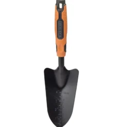 Transplantoir métal et plastique noir et rouge Black&Decker 35,5x9,5xH5cm
