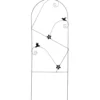 Treillis décoratif droit métal noir L45xH120cm