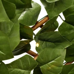 Treillis extérieur lumineux solaire plante grimpante artificielle H180