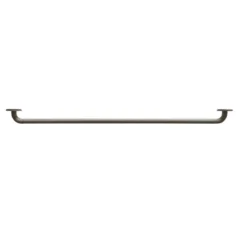 Tringle auto adhésive Extensible Métal Blanc 40-70 cm