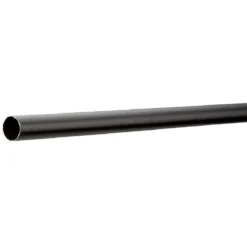 Tringle en métal noir Ø1,6xL200cm