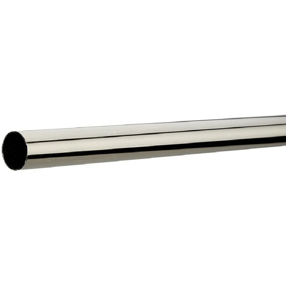Tringle en métal noir Ø2xL200cm